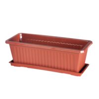 JARDINIERA 40 CM WENGE INFINITTY (CRIL)