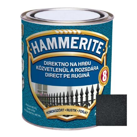 HAMMERITE FORJAT NEGRU 0.75L