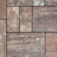 PAVAJ RETTANGO 10X20X6 GRI BRUN 0772 9.6MP/PAL