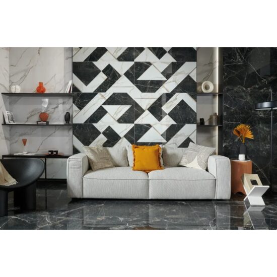 GRESIE SAINT LAURENT NOIR STARLIGHT 60X120 1.44mp/cut