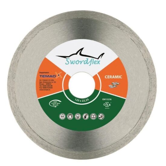 DISC DIAMANTAT SWORDFLEX CERAMIC 125X22.23 MM 550535