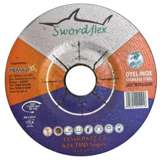 DISC FLEX SWORDFLEX 125X6MM T550507