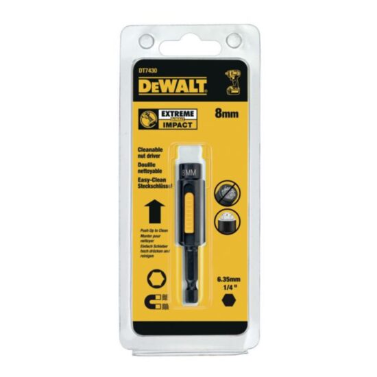 CHEIE TUBULARA CU TIJA HEX CU AUTOCURATARE 8MM DT7430