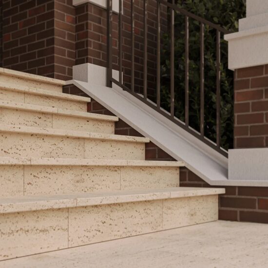 TRAVERSTONE TREAPTA COLT 60X35X3 CM  SMOKE