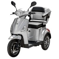 Triciclu electric persoane Horia TRP800-1 argintiu