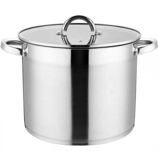 Oală inox cu capac inox 5,3 l 20 cm